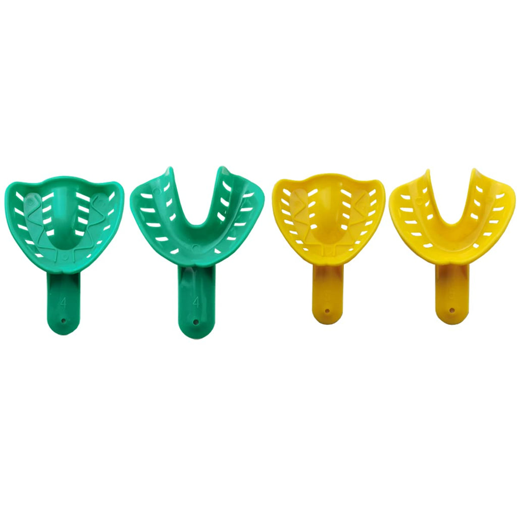 Dental Impression Tray for Adult/Children, Plastic Materials Teeth Holder Dental Central Supply for Oral Tools