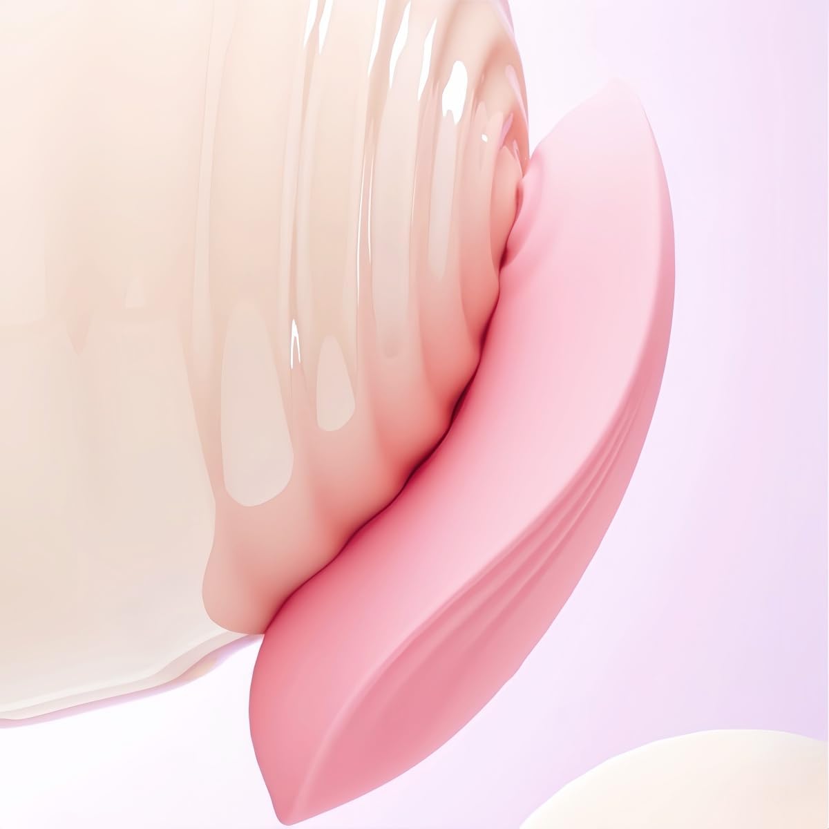Electric Facial Massager for Skincare, Soft Silicone Face Massager with 10 Vibration Modes, Ergonomic Facial Massage Tool for Face & Jaw Relaxation, Compact Portable Beauty Device