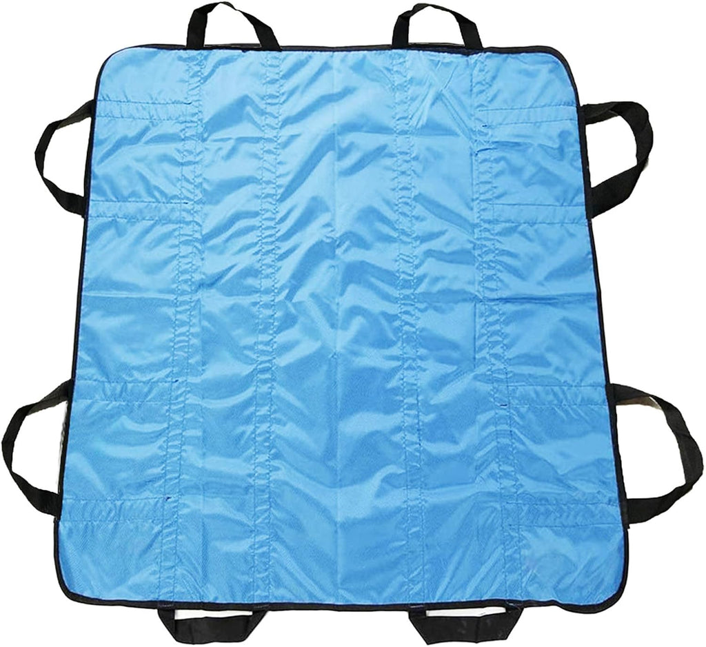 Bed Pad with Handles 48" X 40" Incontinence Mattress Bedding Protector Liner Underpad Straps for Easy Lift & Transfer Reusable Washable Hospital Quality
