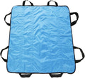 Bed Pad with Handles 48" X 40" Incontinence Mattress Bedding Protector Liner Underpad Straps for Easy Lift & Transfer Reusable Washable Hospital Quality