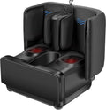 Foot & Calf Massager with Heat Shiatsu Compression Vibration, FSA Eligible | 2-in-1 Ottoman, 2 Heat Levels, 4-Level Compression, 2 Leg Modes, for Plantar Fasciitis Neuropathy, Up to Size 13